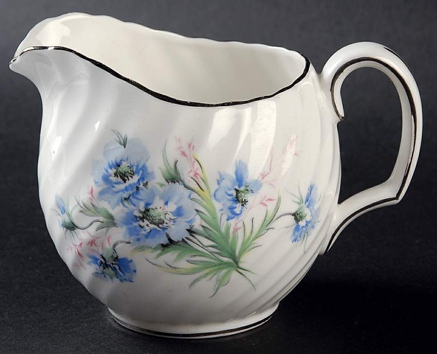 Blue Mist Creamer by Ridgway (Ridgways)-1