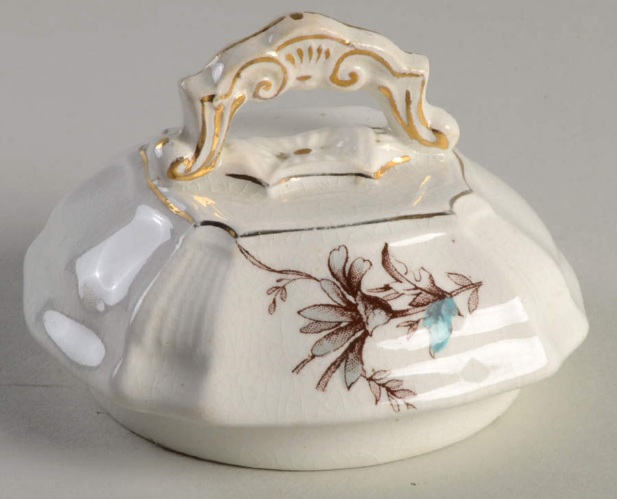 Buckingham Lid for Sugar Bowl by Ridgway (Ridgways)-1