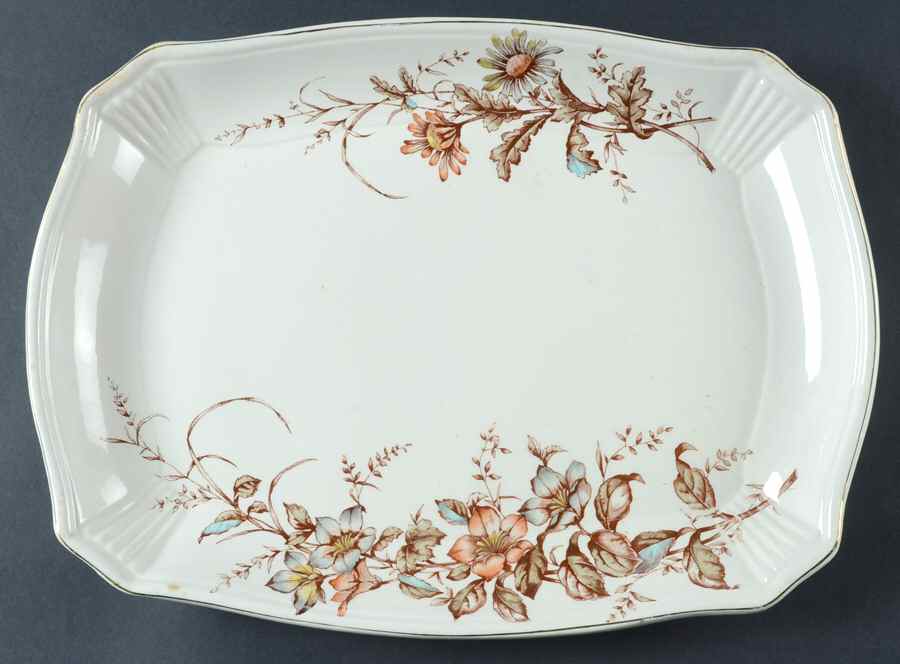 Buckingham 15" Oval Serving Platter by Ridgway (Ridgways)-1