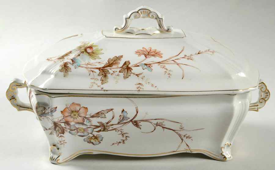 Buckingham Rectangular Covered Vegetable by Ridgway (Ridgways)-1