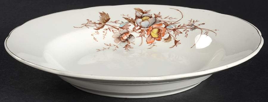 Buckingham Rim Soup Bowl by Ridgway (Ridgways)-1