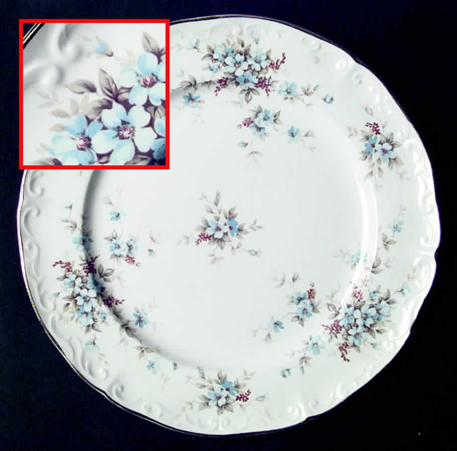Camille Dinner Plate by Ridgway (Ridgways)-1