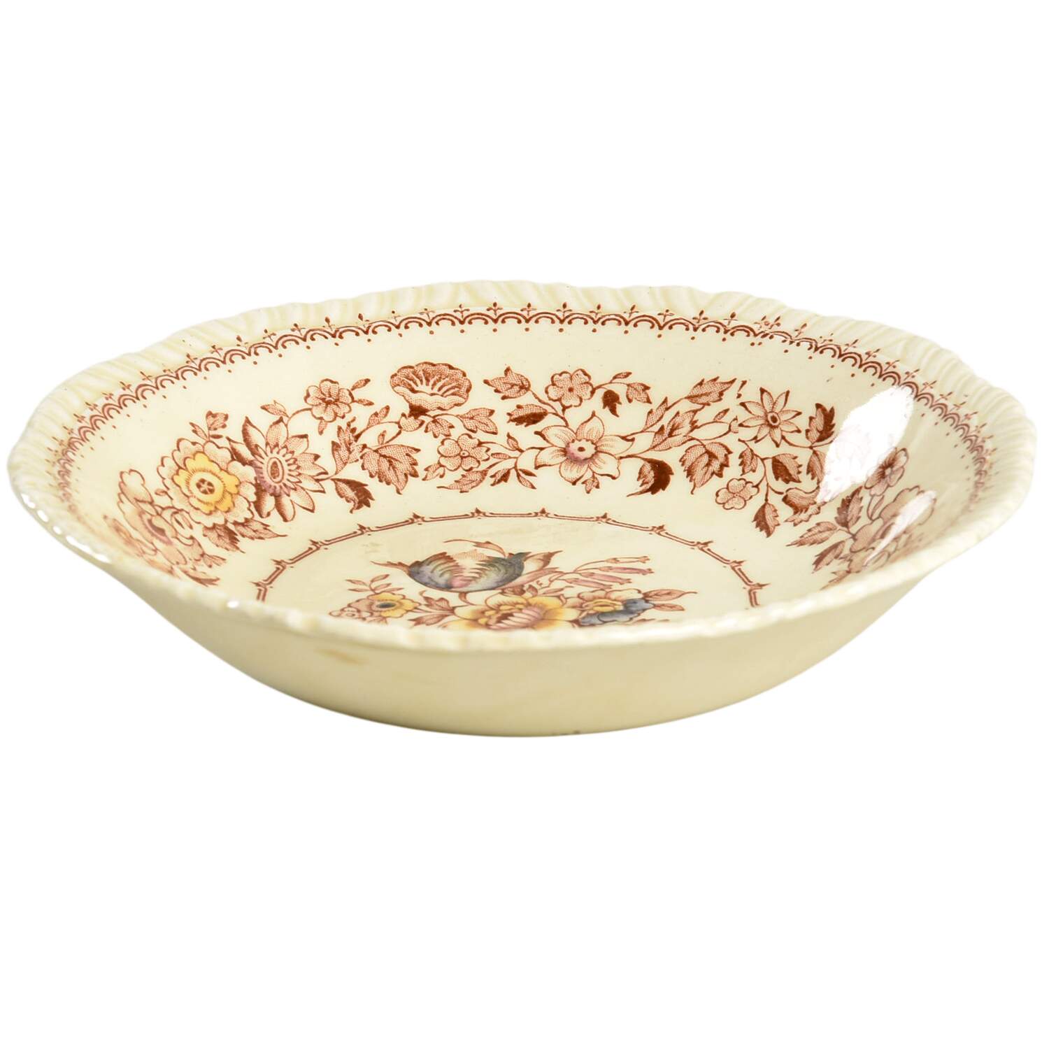Canterbury Fruit/Dessert (Sauce) Bowl by Ridgway (Ridgways)-1
