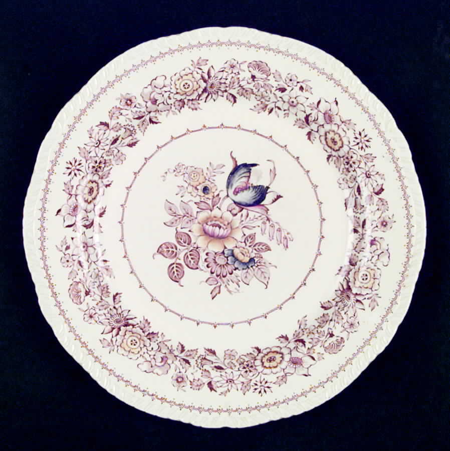 Canterbury Dinner Plate by Ridgway (Ridgways)-1