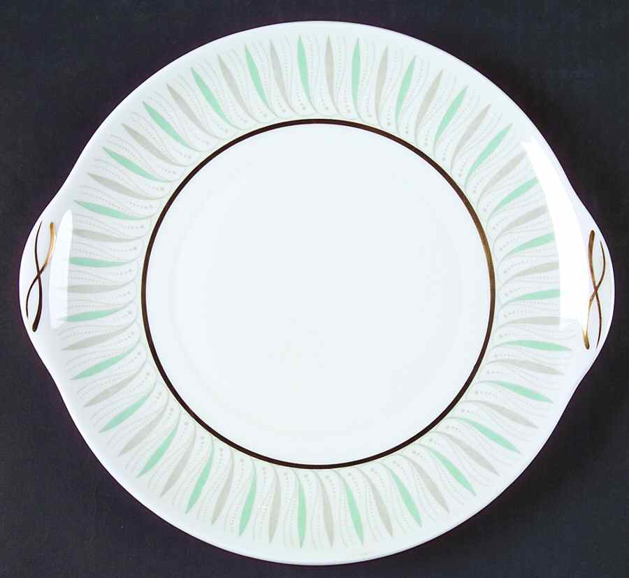 Caprice Handled Cake Plate by Ridgway (Ridgways)-1