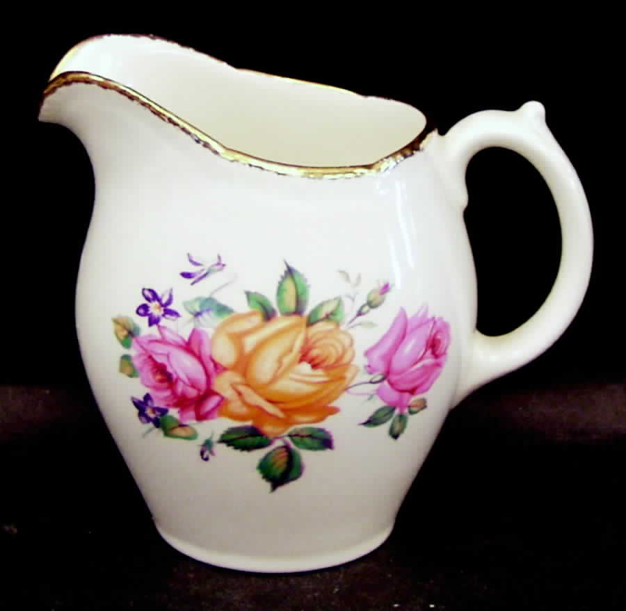 Chateau Rose Creamer by Ridgway (Ridgways)-1