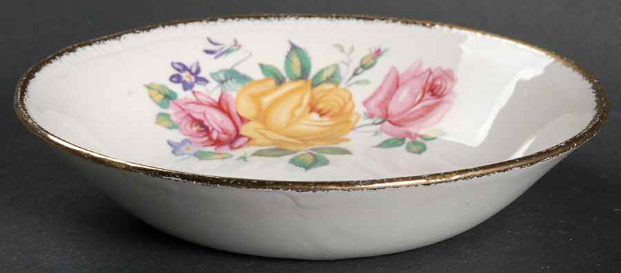 Chateau Rose Fruit/Dessert (Sauce) Bowl by Ridgway (Ridgways)-1