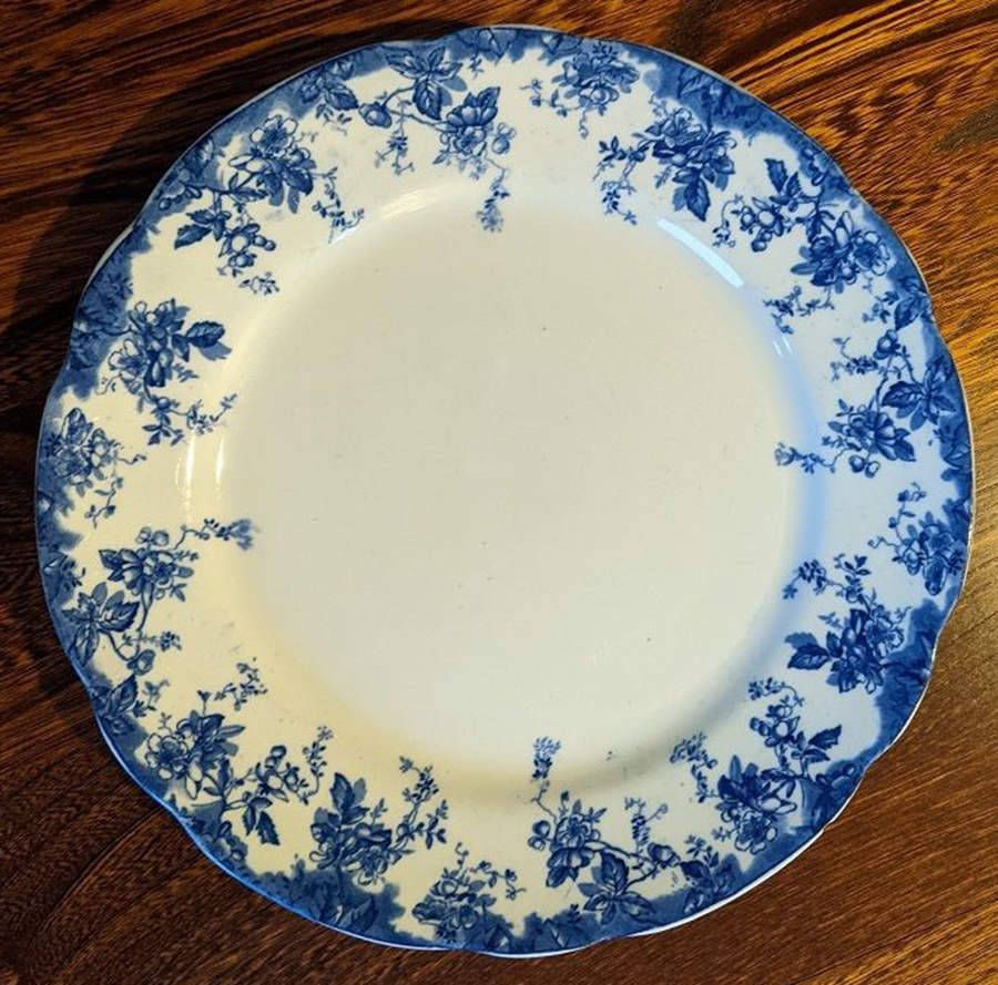 Clevedon Luncheon Plate by Ridgway (Ridgways)-1