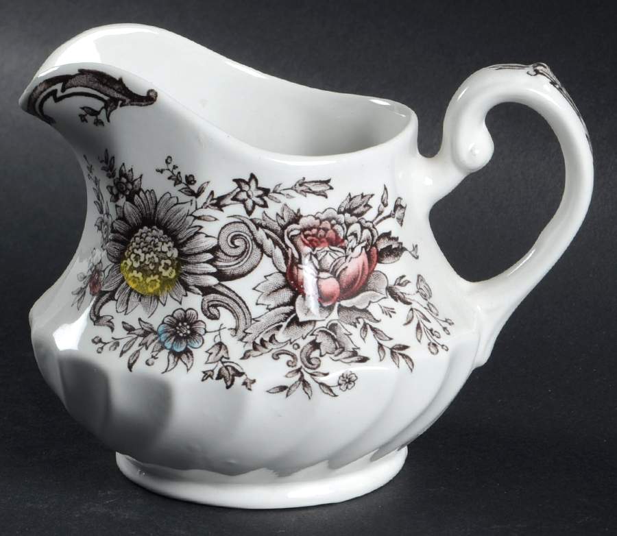 Clifton Multicolor Creamer by Ridgway (Ridgways)-1