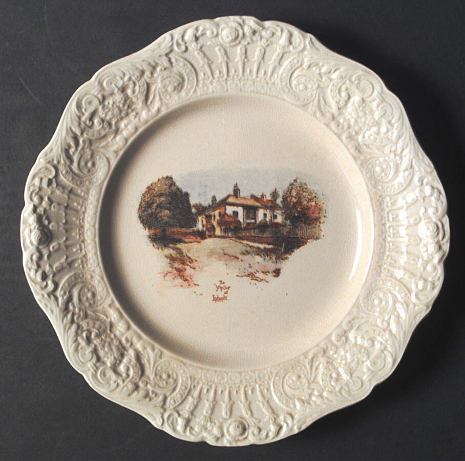 Coaching Days (Renaissance Shape) Dinner Plate by Ridgway (Ridgways)-1