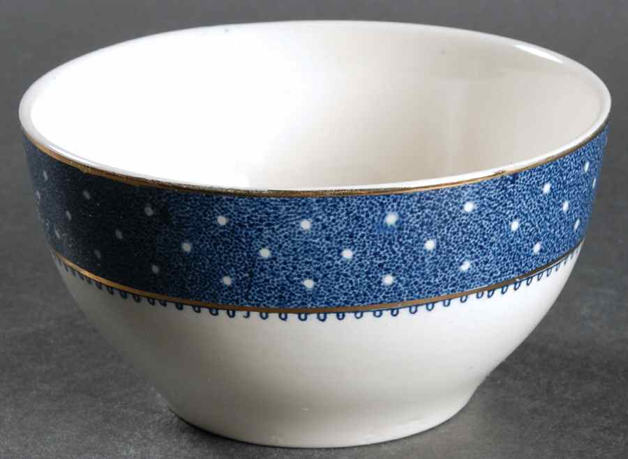 Conway Blue Cranberry Bowl by Ridgway (Ridgways)-1