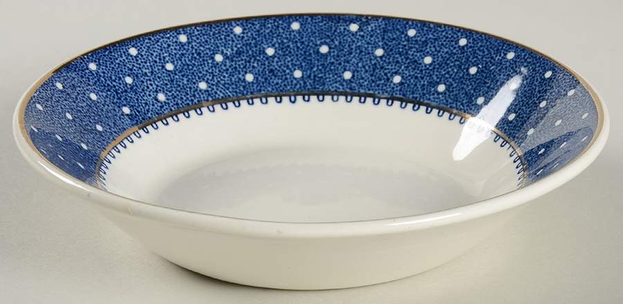 Conway Blue Fruit/Dessert (Sauce) Bowl by Ridgway (Ridgways)-1