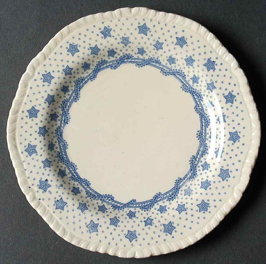 Columbian Star Bread & Butter Plate by Ridgway (Ridgways)-1