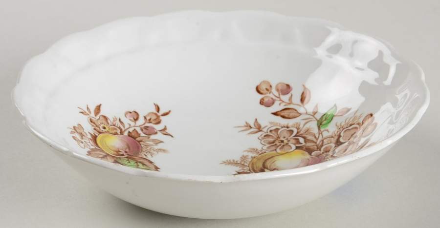 Devon Fruit Coupe Cereal Bowl by Ridgway (Ridgways)-1