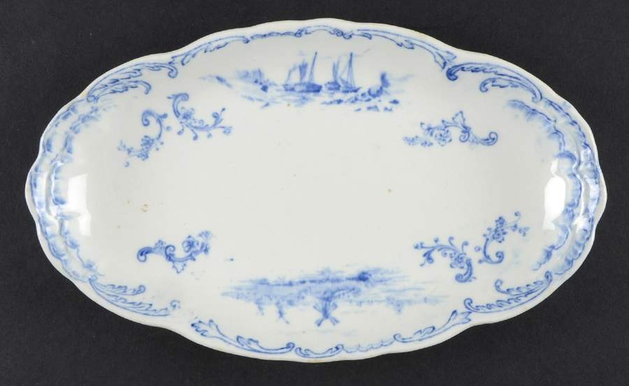 Delft Blue (No Trim) Relish by Ridgway (Ridgways)-1