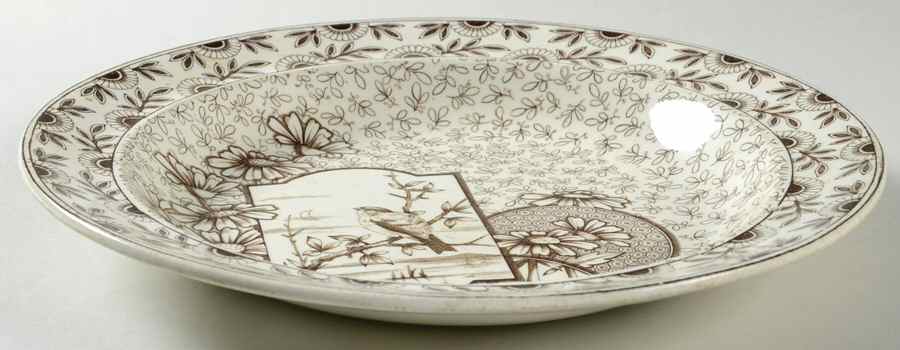 Devonshire Large Rim Soup Bowl by Ridgway (Ridgways)-1