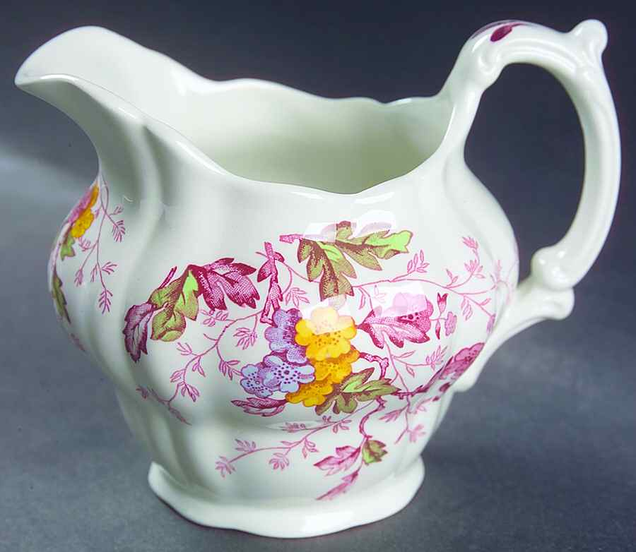 English Garden Creamer by Ridgway (Ridgways)-1