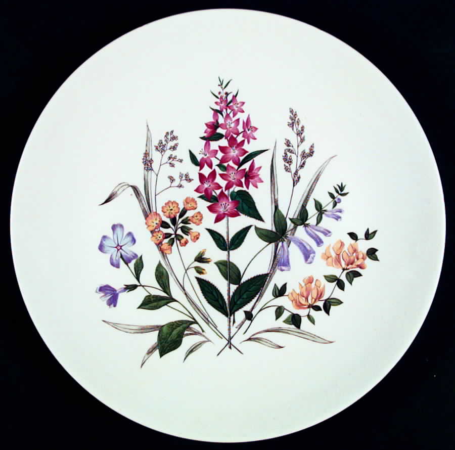 English Garden Dinner Plate by Ridgway (Ridgways)-1
