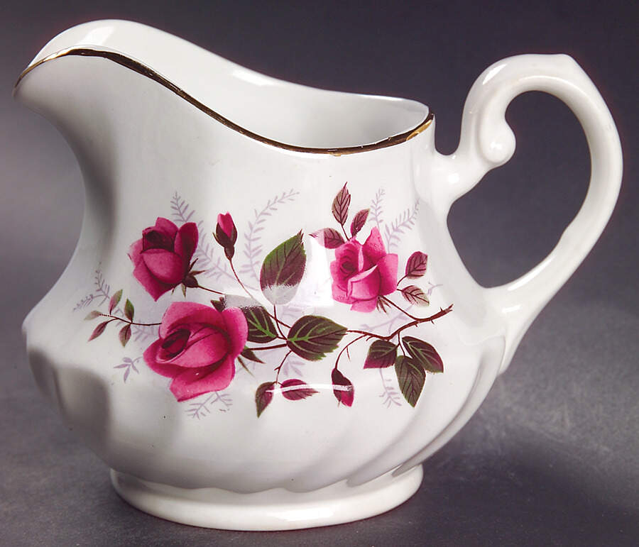 Fragrance (Ironstone) Creamer by Ridgway (Ridgways)-1