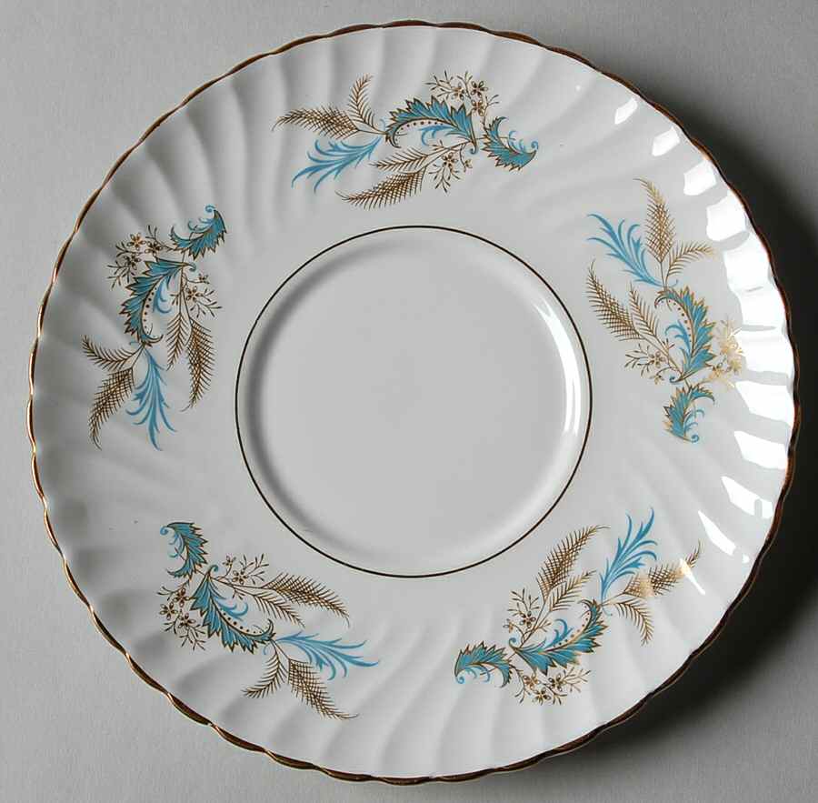 Golden Rhapsody Saucer for Cream Soup Bowl by Ridgway (Ridgways)-1
