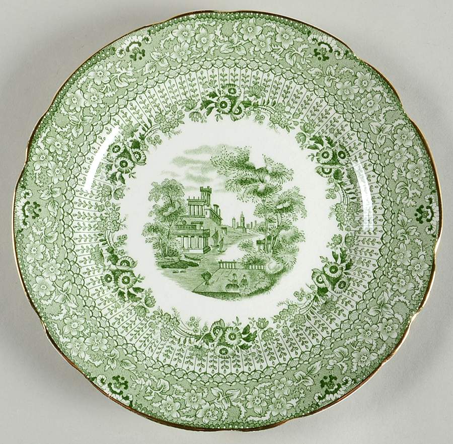 Grecian Green Salad Plate by Ridgway (Ridgways)-1
