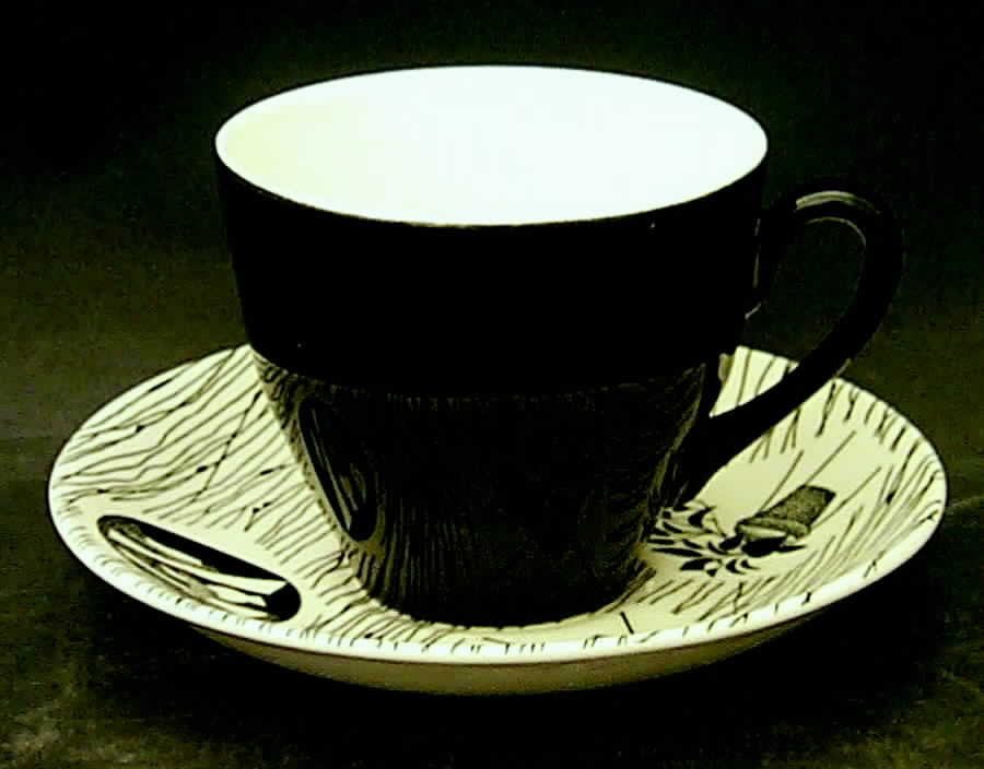 Homemaker Flat Cup & Saucer Set by Ridgway (Ridgways)-1
