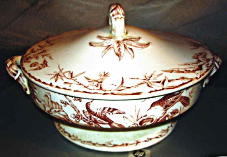 Indus Sauce Boat & Lid by Ridgway (Ridgways)-1