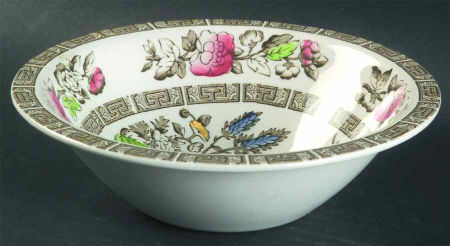 Indian Tree Rim Cereal Bowl by Ridgway (Ridgways)-1