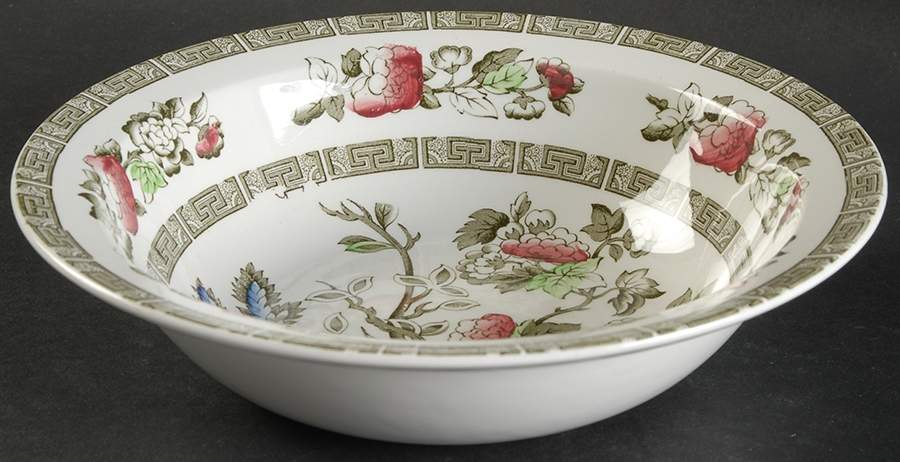Indian Tree 8" Round Vegetable Bowl by Ridgway (Ridgways)-1