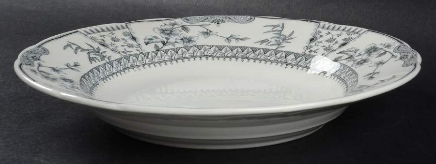 Lichfield Rim Soup Bowl by Ridgway (Ridgways)-1