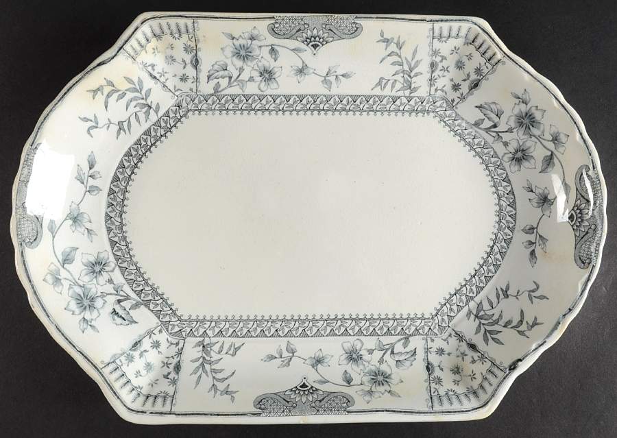 Lichfield 13" Oval Serving Platter by Ridgway (Ridgways)-1