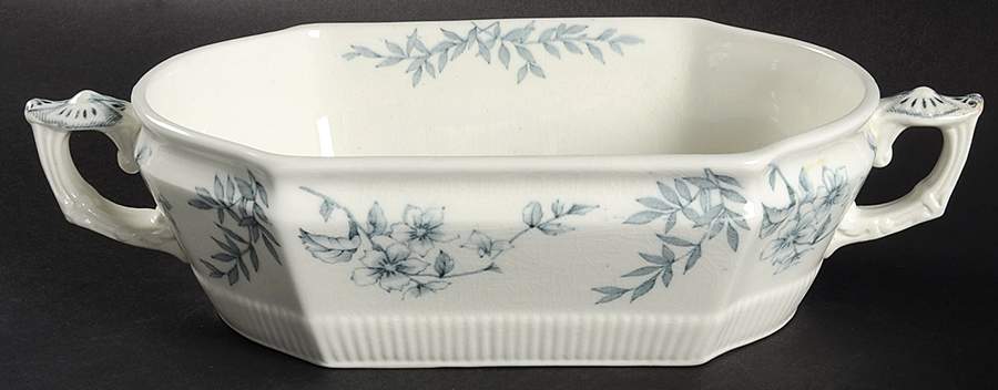 Lichfield Octagonal Vegetable No Lid by Ridgway (Ridgways)-1