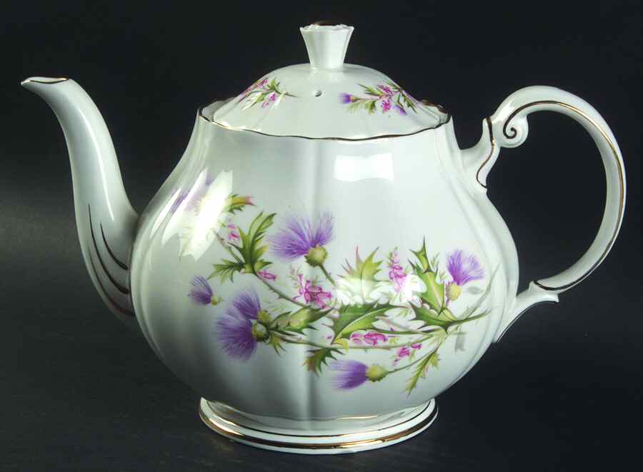 Lochinvar Teapot & Lid by Ridgway (Ridgways)-1