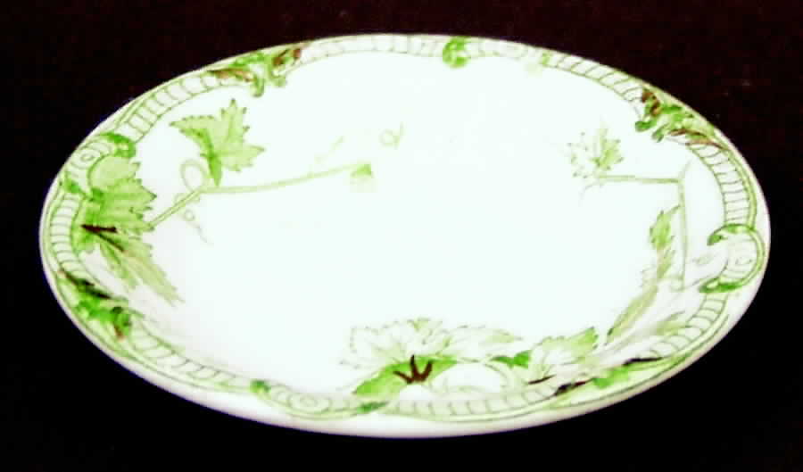 Lonsdale Green Butter Pat by Ridgway (Ridgways)-1