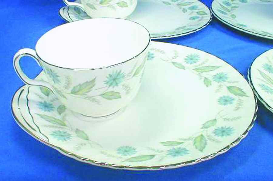Lorraine Snack Plate & Cup Set by Ridgway (Ridgways)-1