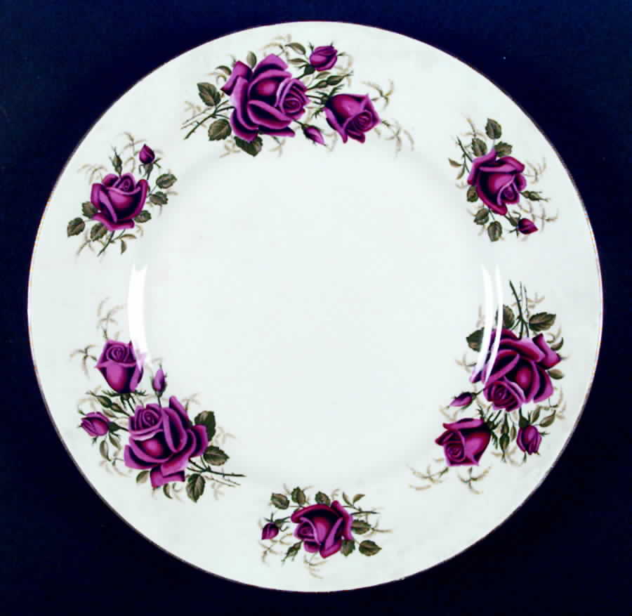 Margaret Rose Dinner Plate by Ridgway (Ridgways)-1