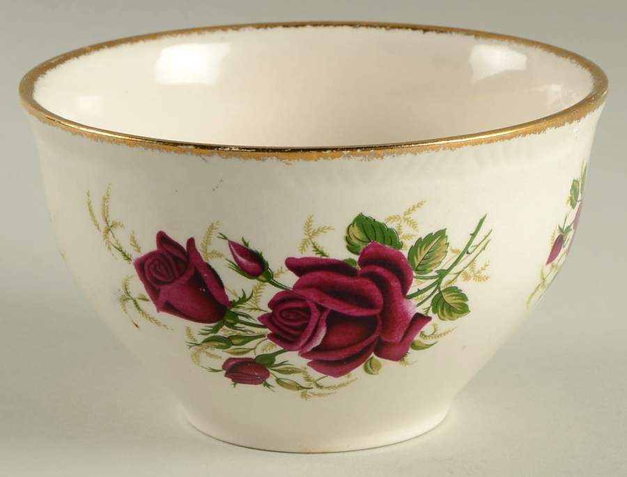 Margaret Rose Open Sugar Bowl by Ridgway (Ridgways)-1