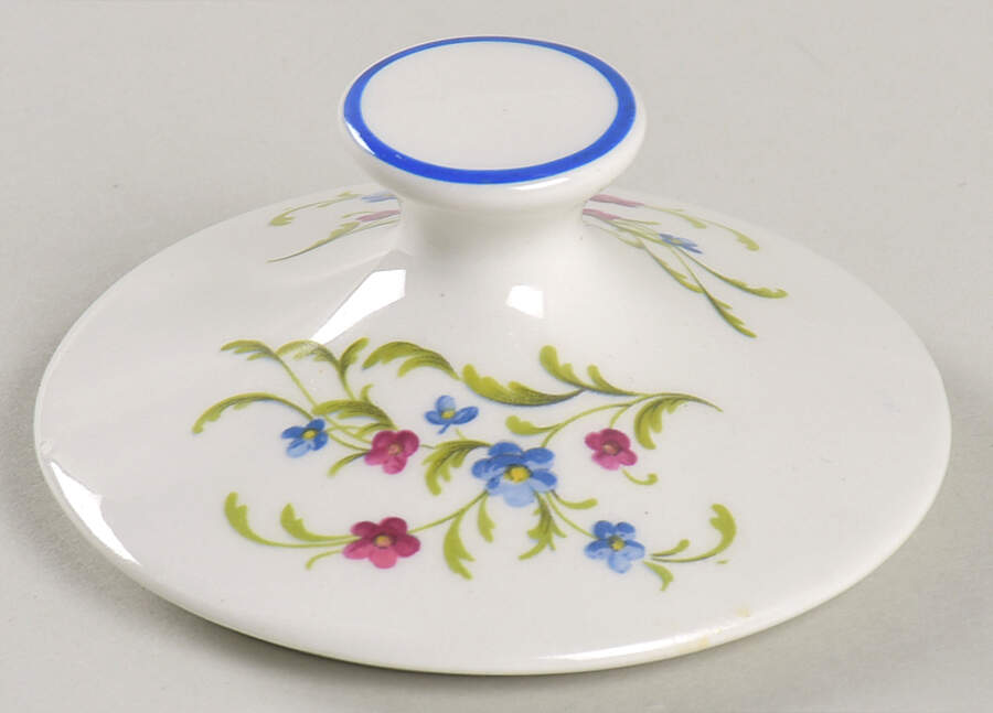 Mignonette Lid for Sugar Bowl by Ridgway (Ridgways)-1