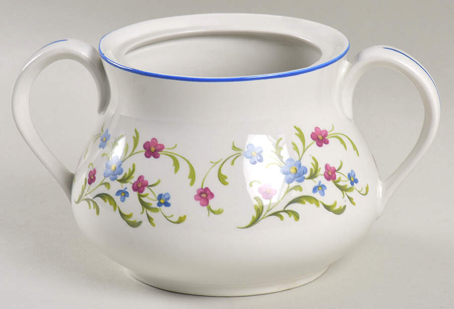 Mignonette Sugar Bowl No Lid by Ridgway (Ridgways)-1