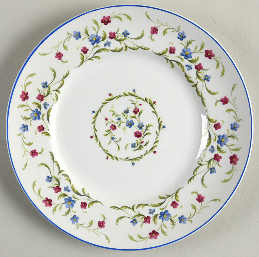 Mignonette Salad Plate by Ridgway (Ridgways)-1