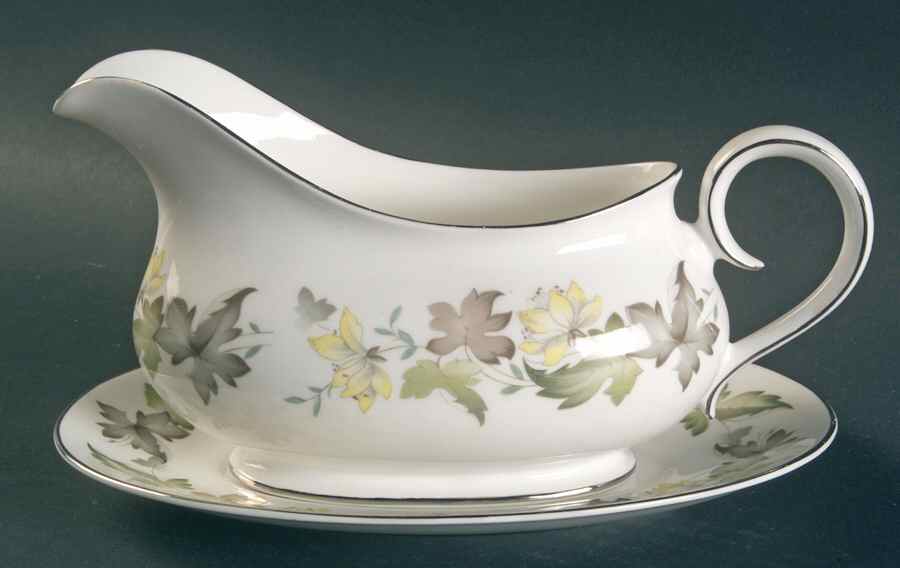 Moselle Gravy Boat & Underplate by Ridgway (Ridgways)-1