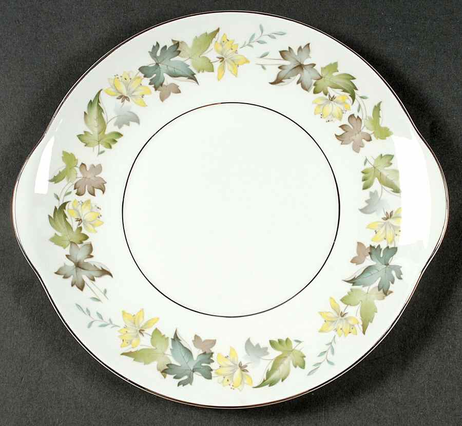Moselle Handled Cake Plate by Ridgway (Ridgways)-1