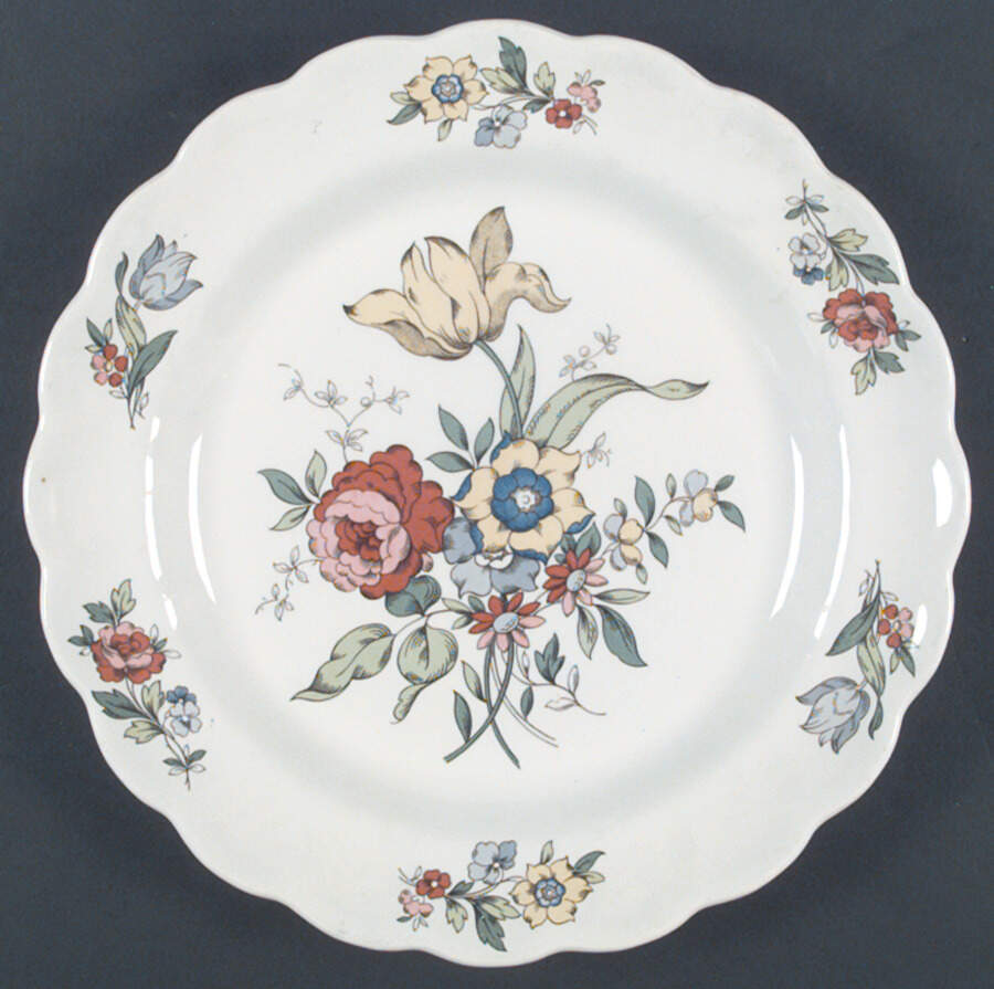 Old Country Sprays Dinner Plate by Ridgway (Ridgways)-1