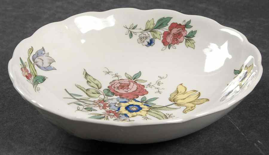 Old Country Sprays Fruit/Dessert (Sauce) Bowl by Ridgway (Ridgways)-1