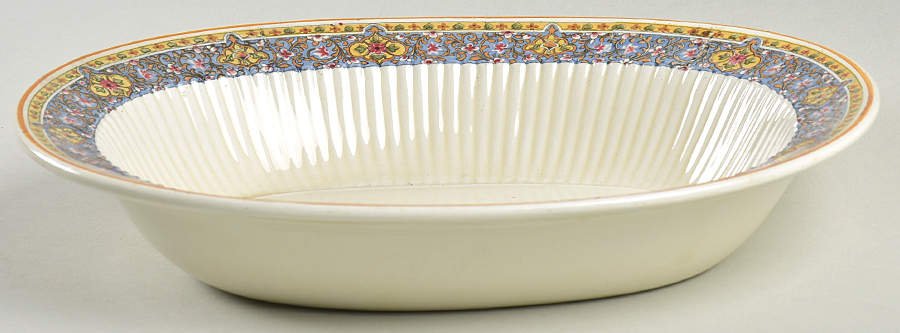 Orient 10" Oval Vegetable Bowl by Ridgway (Ridgways)-1