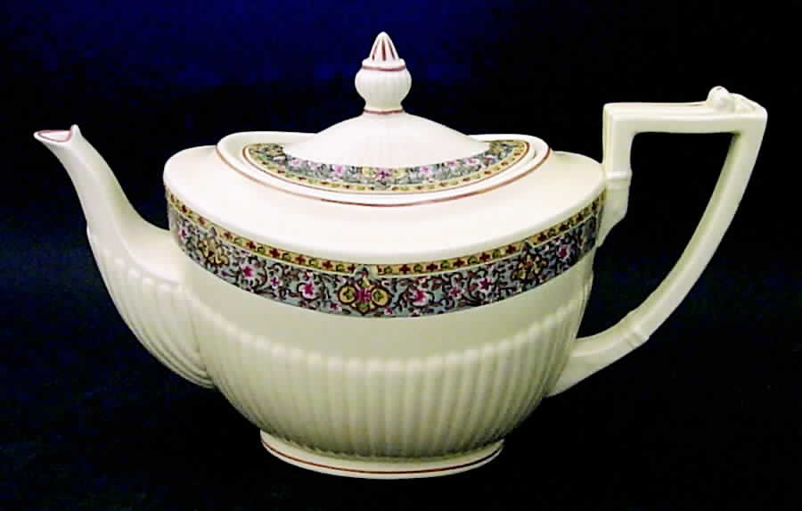 Orient Teapot & Lid by Ridgway (Ridgways)-1