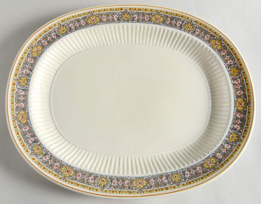 Orient 15" Oval Serving Platter by Ridgway (Ridgways)-1