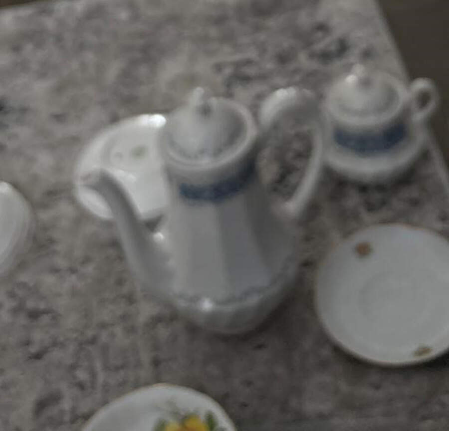 Portland Coffee Pot & Lid by Ridgway (Ridgways)-1