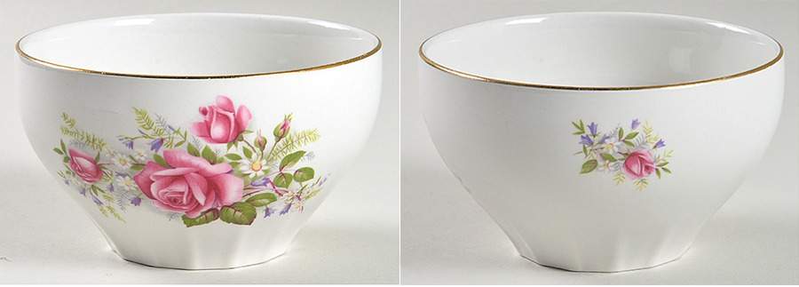 Regal Rose Open Sugar Bowl by Ridgway (Ridgways)-1