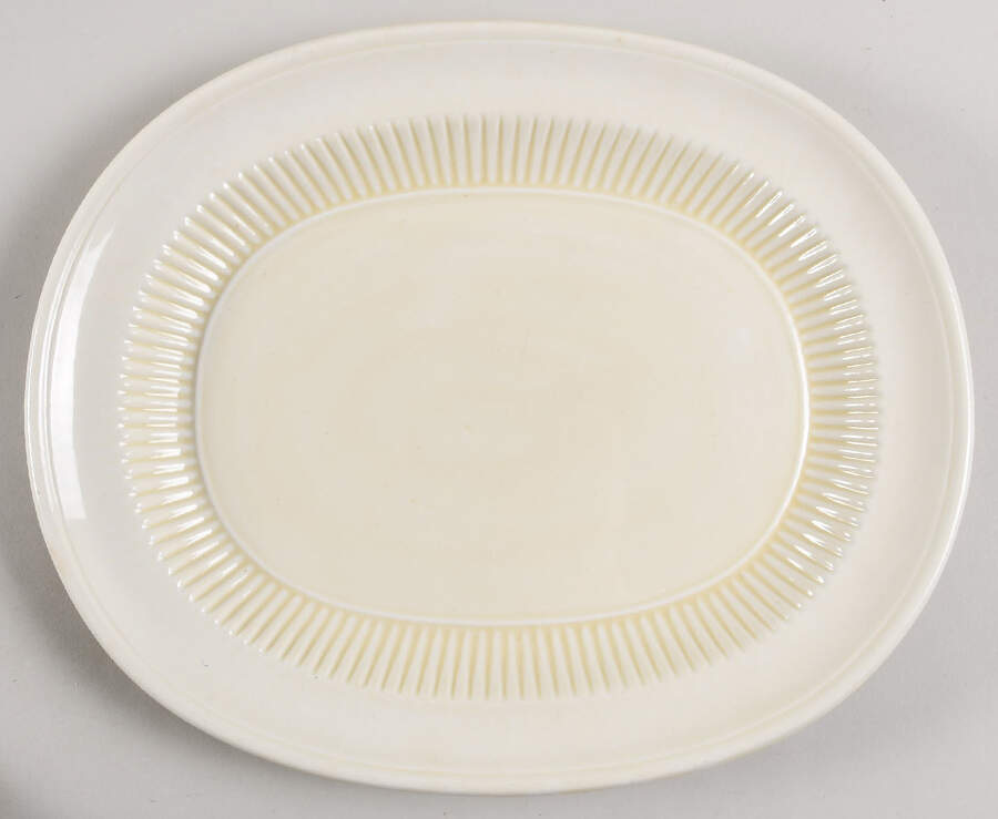RID6 11" Oval Serving Platter by Ridgway (Ridgways)-1